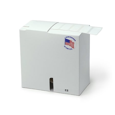 Globe Scientific Label Rolls, Cryo, 33x13mm, for 1.5/2mL Tubes, White, 1000PK LCR-33X13W